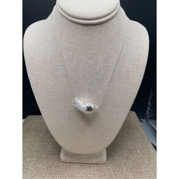 Bi&Yamigeo Teardrop Necklace Silver Box chain length is 23” NEW Gold Layered Gif - Picture 2 of 9